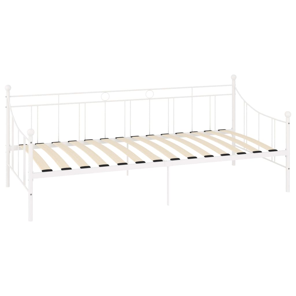 Telaio Divano Letto Bianco In Metallo 90x200 cm