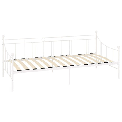 Telaio Divano Letto Bianco In Metallo 90x200 cm