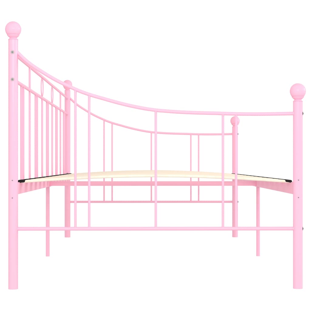 Telaio Divano Letto Rosa In Metallo 90x200 cm