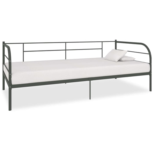 Telaio Divano Letto Grigio In Metallo 90x200 cm