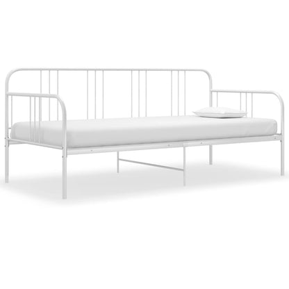 Divano Letto Bianco In Metallo 90x200 cm