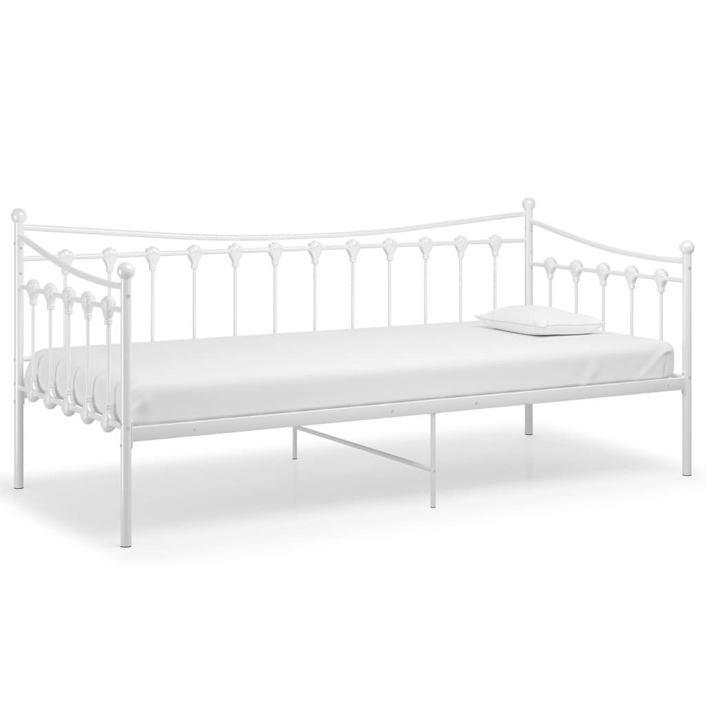 Telaio Divano Letto Bianco In Metallo 90x200 cm