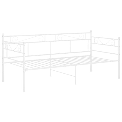 Telaio Divano Letto Bianco In Metallo 90x200 cm