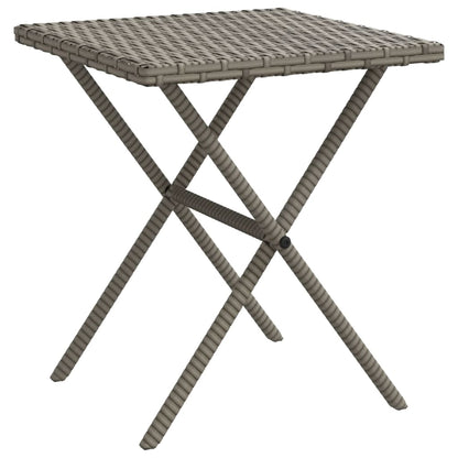 Lettini Prendisole 2 Pz Con Tavolino Grigio In Polyrattan