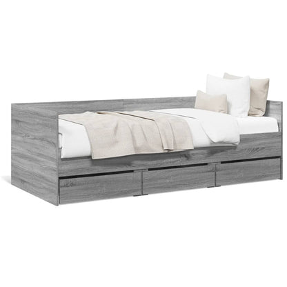 Divano Letto Con Cassetti Senza Materasso 75x190 cm