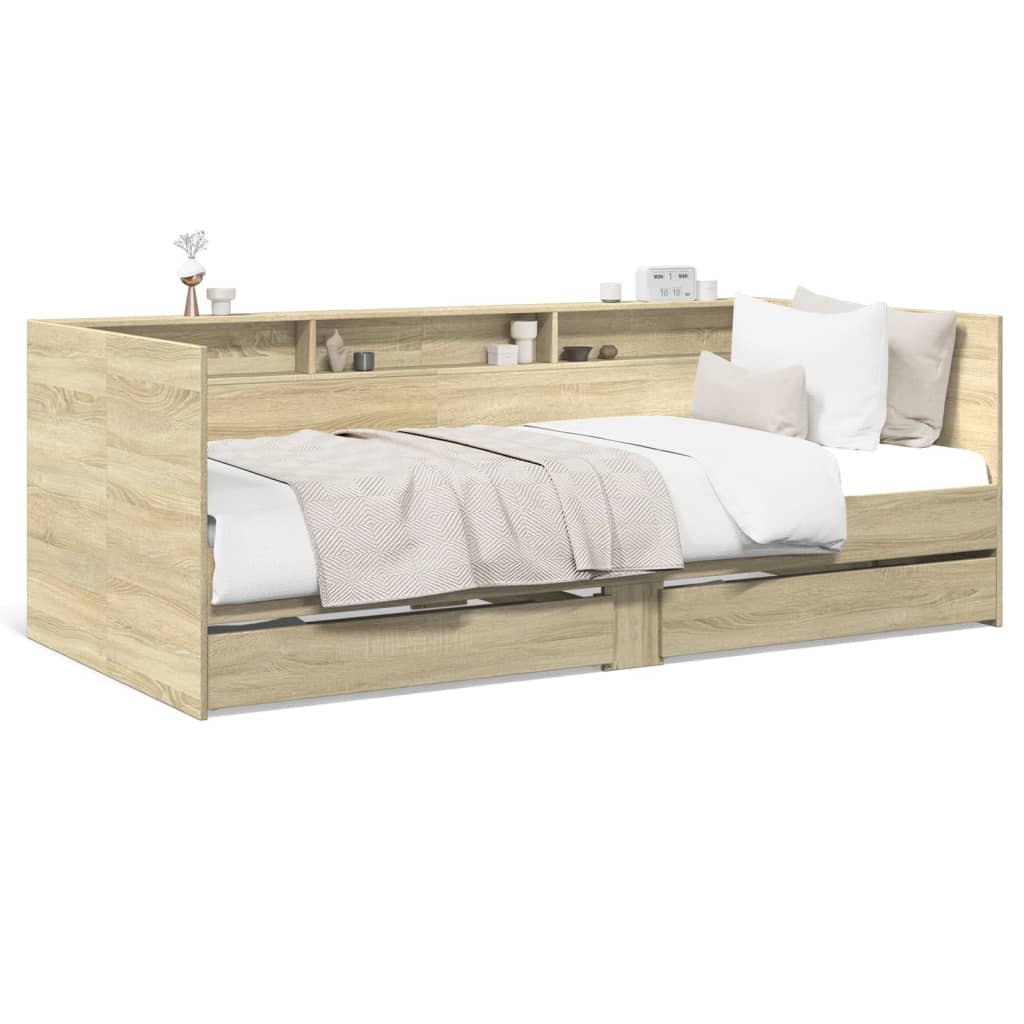 Divano Letto Con Cassetti Senza Materasso 100x200 cm