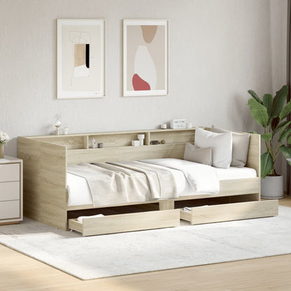 Divano Letto Con Cassetti Senza Materasso 90x190 cm