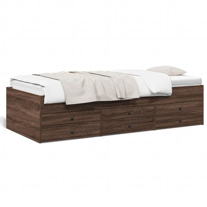 Divano Letto Con Cassetti Senza Materasso 75x190 cm