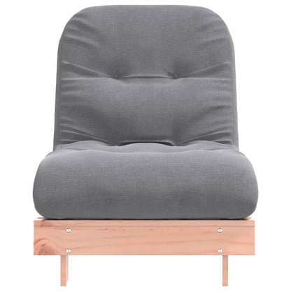 Divano Letto Futon Con Materasso 70x206x11cm Massello Douglas