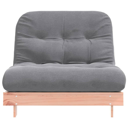 Divano Letto Futon Con Materasso 100x206x11cm Massello Douglas