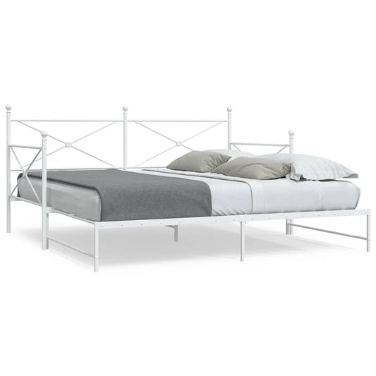 Divano Letto Estraibile Senza Materasso 100x200 Cm In Acciaio