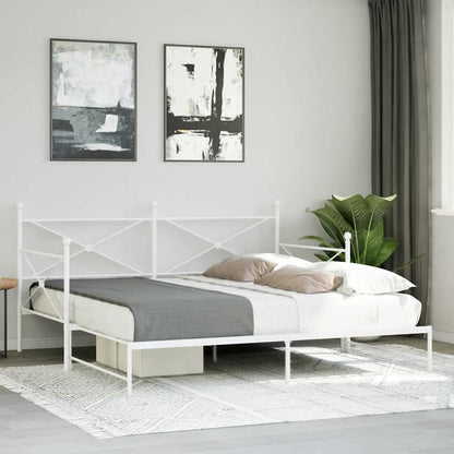 Divano Letto Estraibile Senza Materasso 107x203 Cm In Acciaio