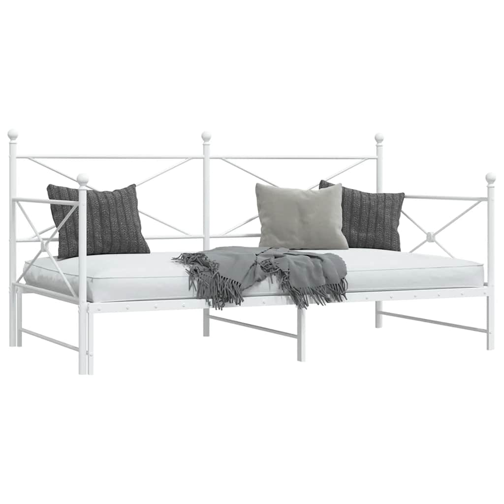 Divano Letto Estraibile Senza Materasso 107x203 Cm In Acciaio